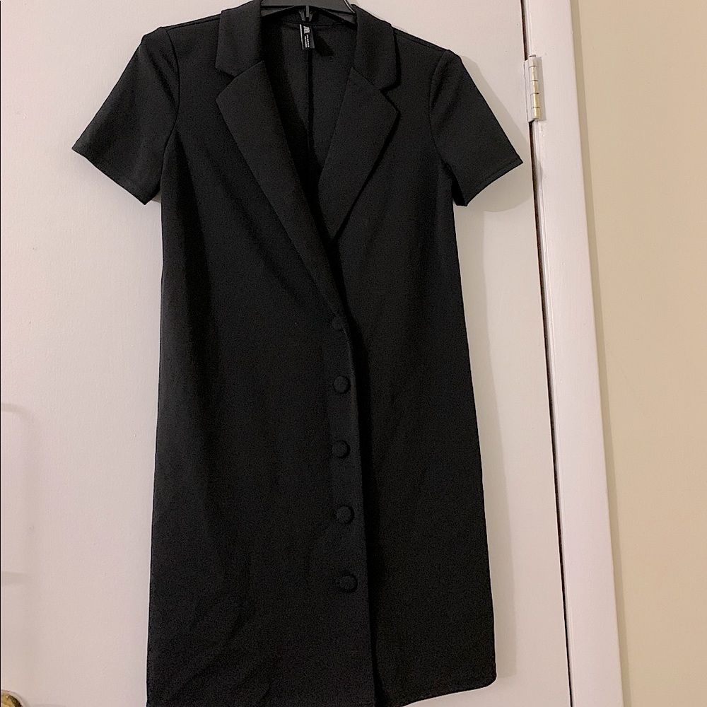 Zara Black Long Blazer